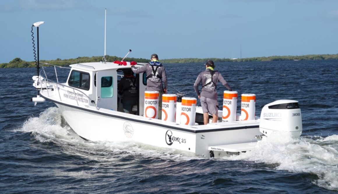 boat heads out